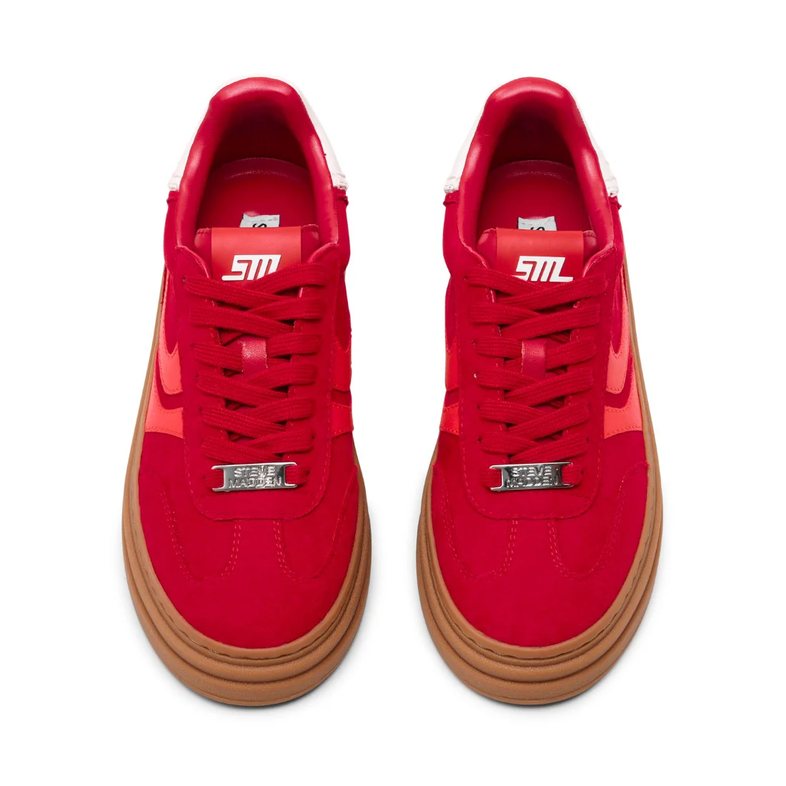 DODGE 2.0 RED WHITE SUEDE - Image 3