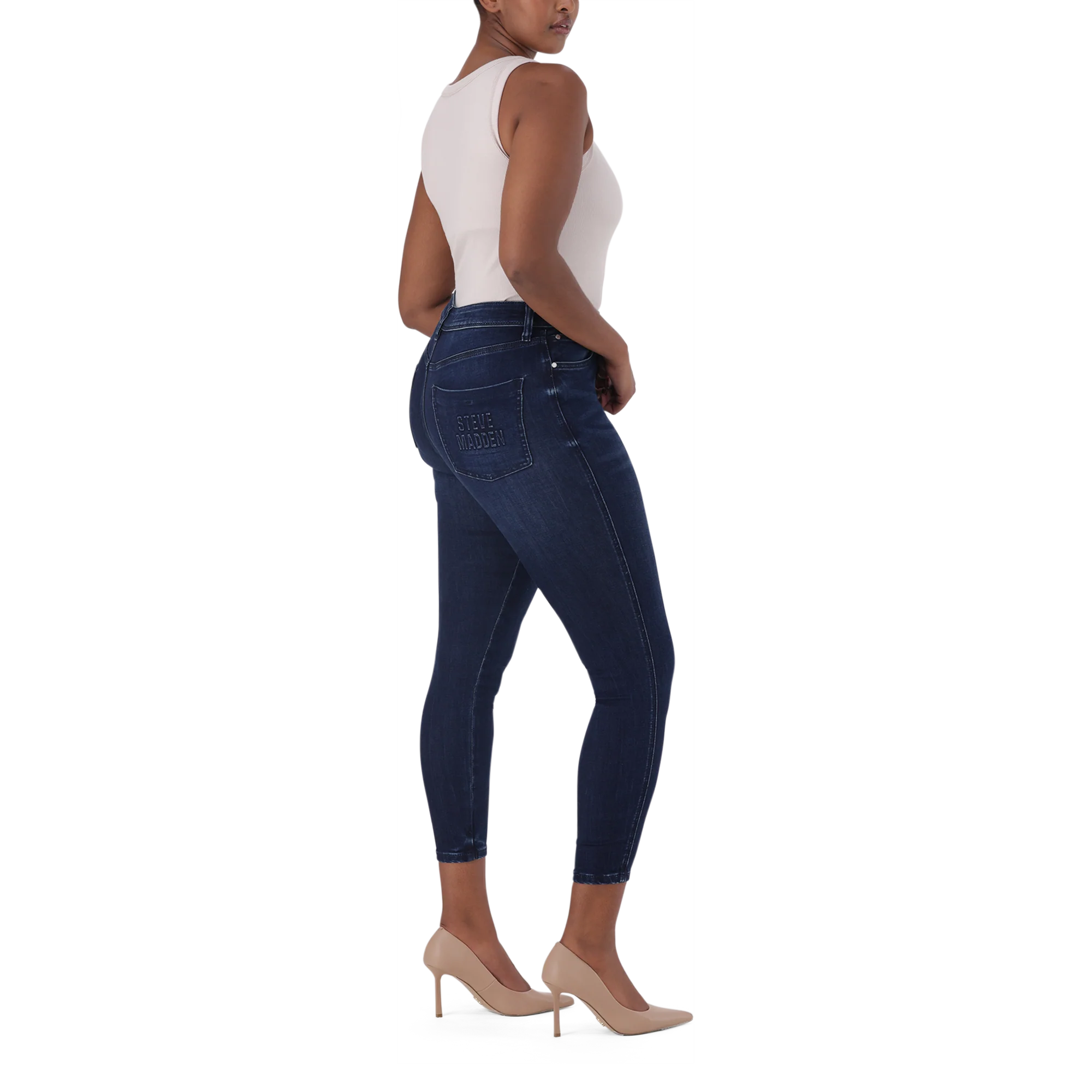 EVA CURVY DARK WASH SKINNY - Image 3