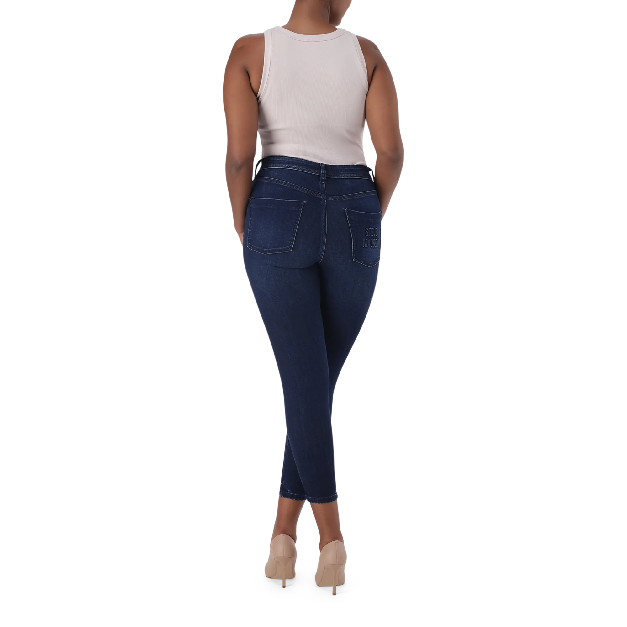 EVA CURVY DARK WASH SKINNY - Image 4