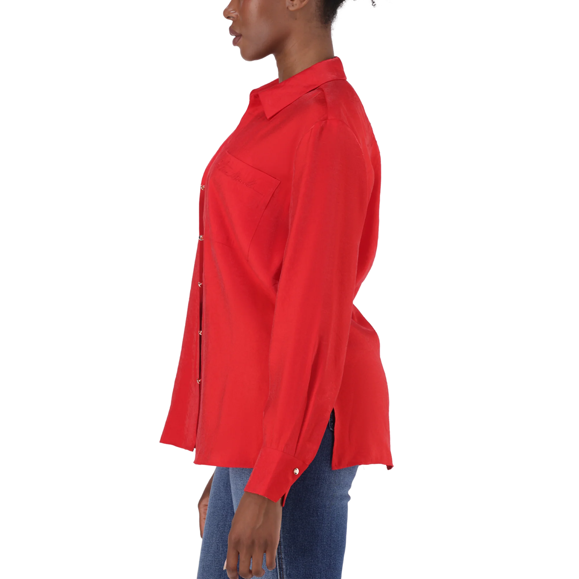 KIMORA RED REGULAR SHIRT - Image 7