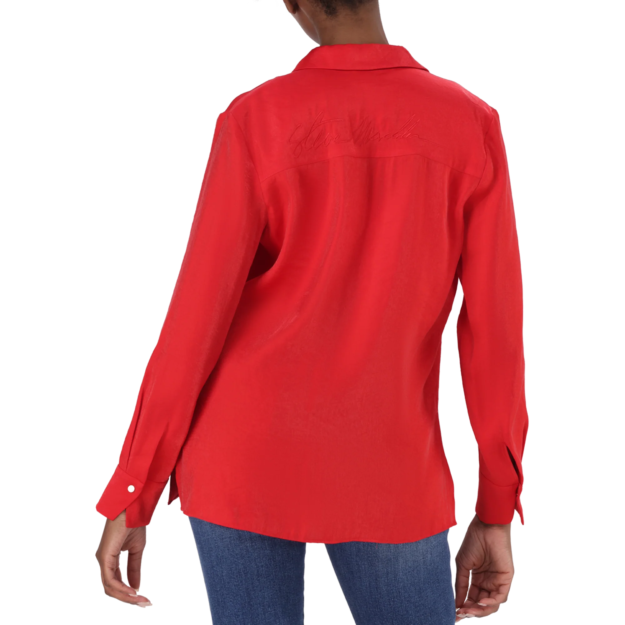 KIMORA RED REGULAR SHIRT - Image 8