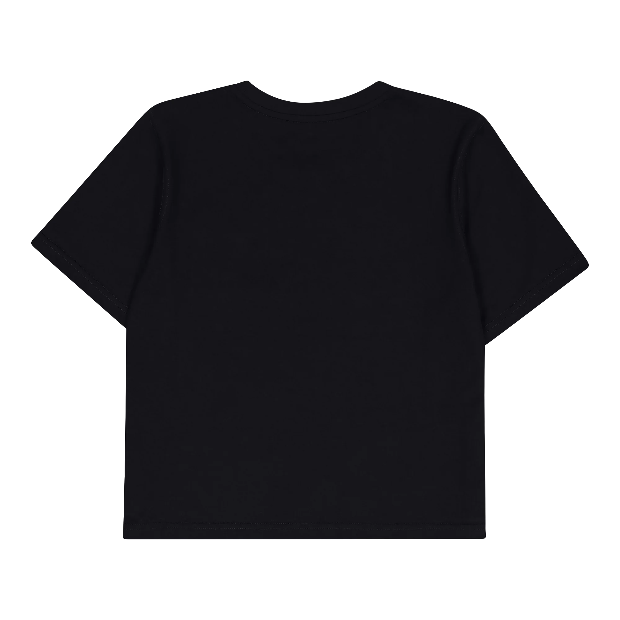 THERESA BLACK REGULAR T-SHIRT WITH CHAIN CHARM - Image 7