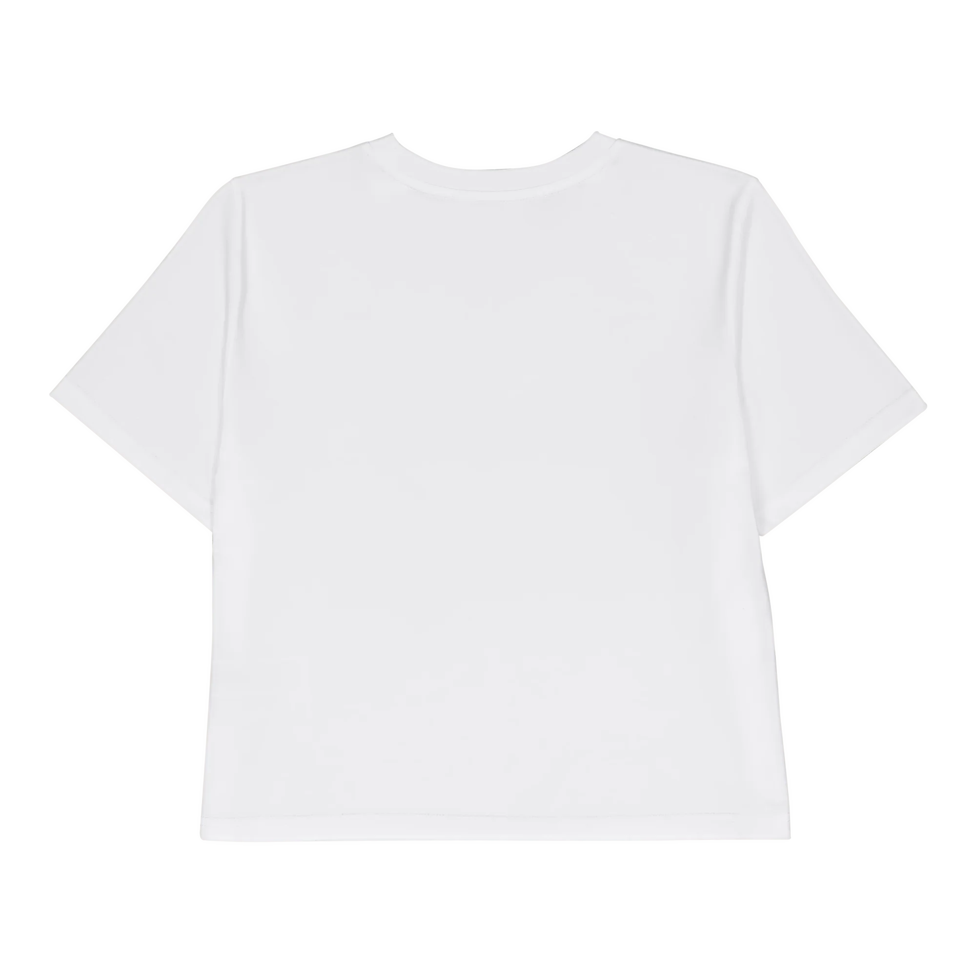 THERESA WHITE REGULAR T-SHIRT WITH CHAIN CHARM - Image 5